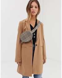 Женское светло-коричневое пальто от Pimkie