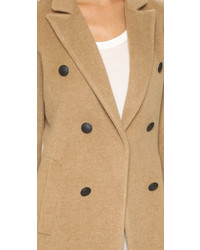 Женское светло-коричневое пальто от Rag and Bone