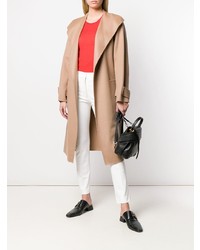 Женское светло-коричневое пальто от Joseph