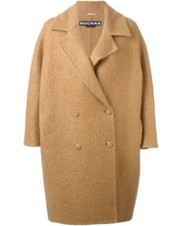 Женское светло-коричневое пальто от Rochas