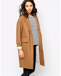 Женское светло-коричневое пальто от Sessun