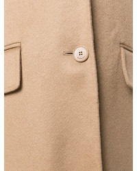 Женское светло-коричневое пальто от Givenchy