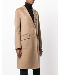 Женское светло-коричневое пальто от Givenchy