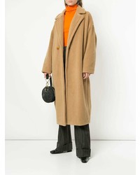 Женское светло-коричневое пальто от 08sircus