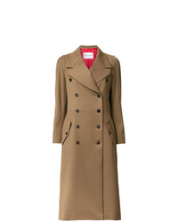 Женское светло-коричневое пальто от Sonia Rykiel