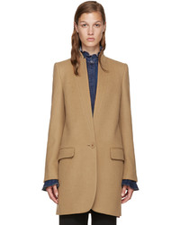 Женское светло-коричневое пальто от Stella McCartney