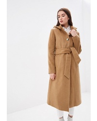 Женское светло-коричневое пальто от Style national