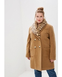 Женское светло-коричневое пальто от Style national