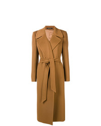 Женское светло-коричневое пальто от Tagliatore