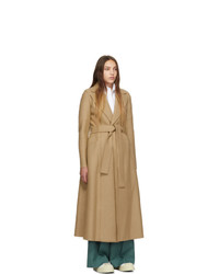 Женское светло-коричневое пальто от Harris Wharf London