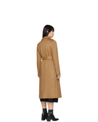 Женское светло-коричневое пальто от The Loom