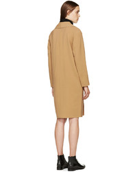Женское светло-коричневое пальто от Alexander Wang