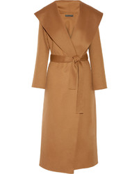 Женское светло-коричневое пальто от The Row