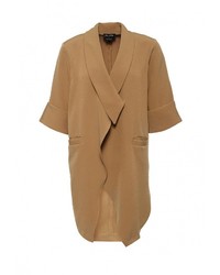 Женское светло-коричневое пальто