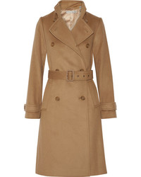 Женское светло-коричневое пальто от Vince