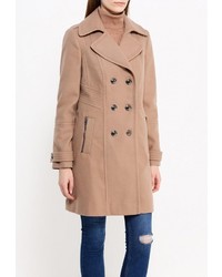 Женское светло-коричневое пальто от Wallis