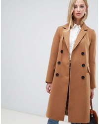 Женское светло-коричневое пальто от Warehouse