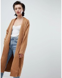 Женское светло-коричневое пальто от Weekday