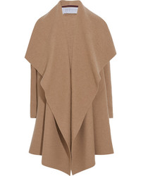 Женское светло-коричневое пальто