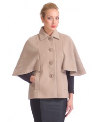 Женское светло-коричневое пальто от Спартак