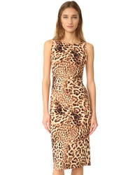 Светло-коричневое платье от Norma Kamali