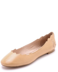 Светло-коричневые балетки от Sam Edelman