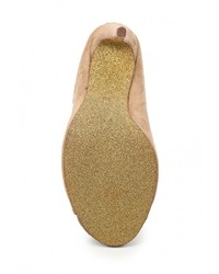 Светло-коричневые босоножки на каблуке от Jessica Wright