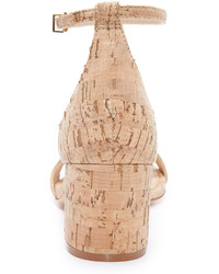 Женские светло-коричневые босоножки от Schutz