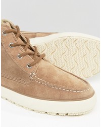 Светло-коричневые ботинки дезерты от Sperry