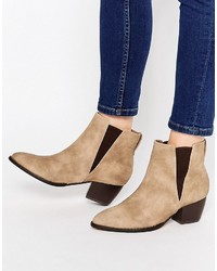 Женские светло-коричневые ботинки челси от London Rebel