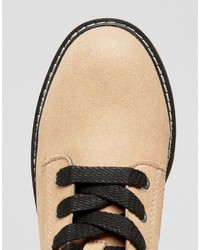 Женские светло-коричневые ботинки от Pull&Bear