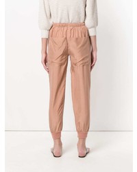 Женские светло-коричневые брюки-галифе от See by Chloe