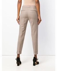 Женские светло-коричневые брюки-галифе от Etro