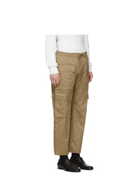 Светло-коричневые брюки карго от Barena