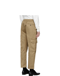 Светло-коричневые брюки карго от Barena