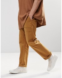 Светло-коричневые брюки карго от Asos