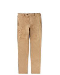 Светло-коричневые брюки карго от Brunello Cucinelli