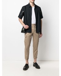 Светло-коричневые брюки карго от Neil Barrett