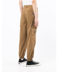 Светло-коричневые брюки карго от Izzue