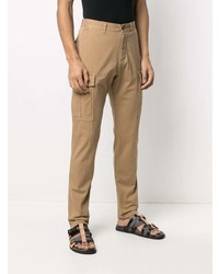 Светло-коричневые брюки карго от Eleventy