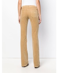 Светло-коричневые брюки-клеш от Blugirl