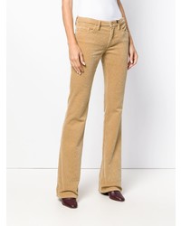 Светло-коричневые брюки-клеш от Blugirl