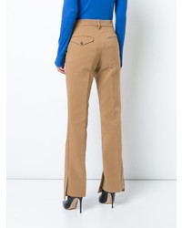 Светло-коричневые брюки-клеш от Toga
