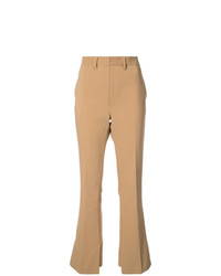 Светло-коричневые брюки-клеш от Toga