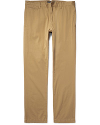 Светло-коричневые брюки чинос из саржи от Alex Mill