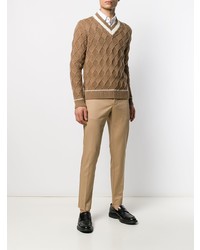 Светло-коричневые брюки чинос от Entre Amis