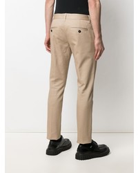 Светло-коричневые брюки чинос от Ami Paris