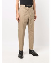 Светло-коричневые брюки чинос от Givenchy