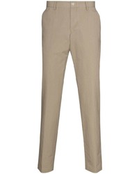 Светло-коричневые брюки чинос от BOSS