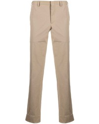 Светло-коричневые брюки чинос от Brioni